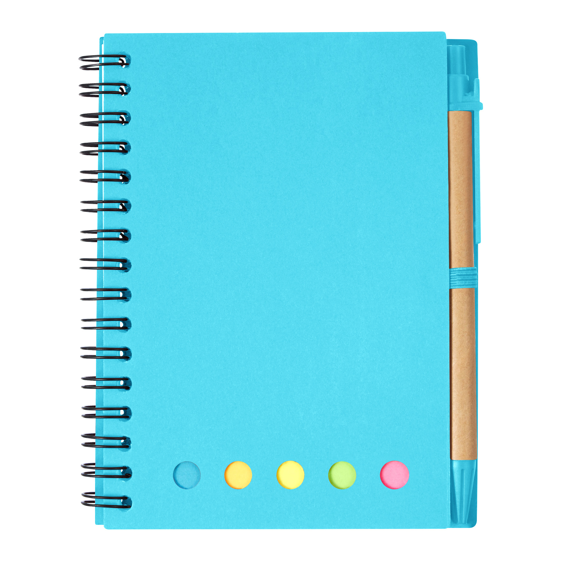 Spiral Notebook With Pen And sticky Notes 15