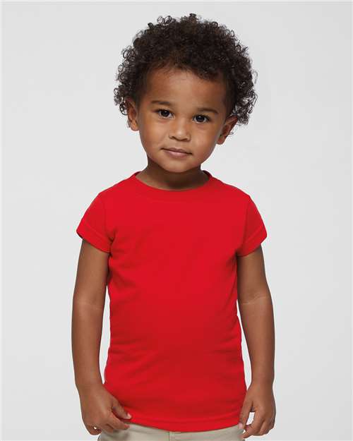 Toddler Girls Fine Jersey Tee - 3316 50