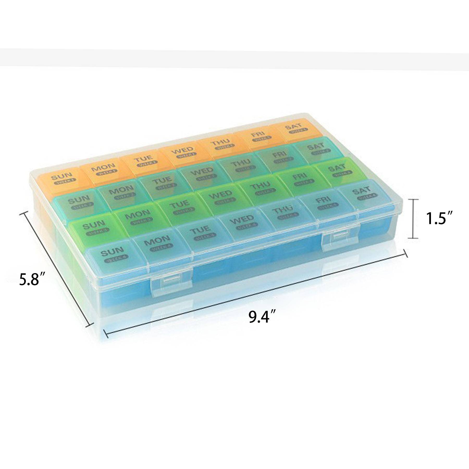 Weekly Pill Box Organizer 2