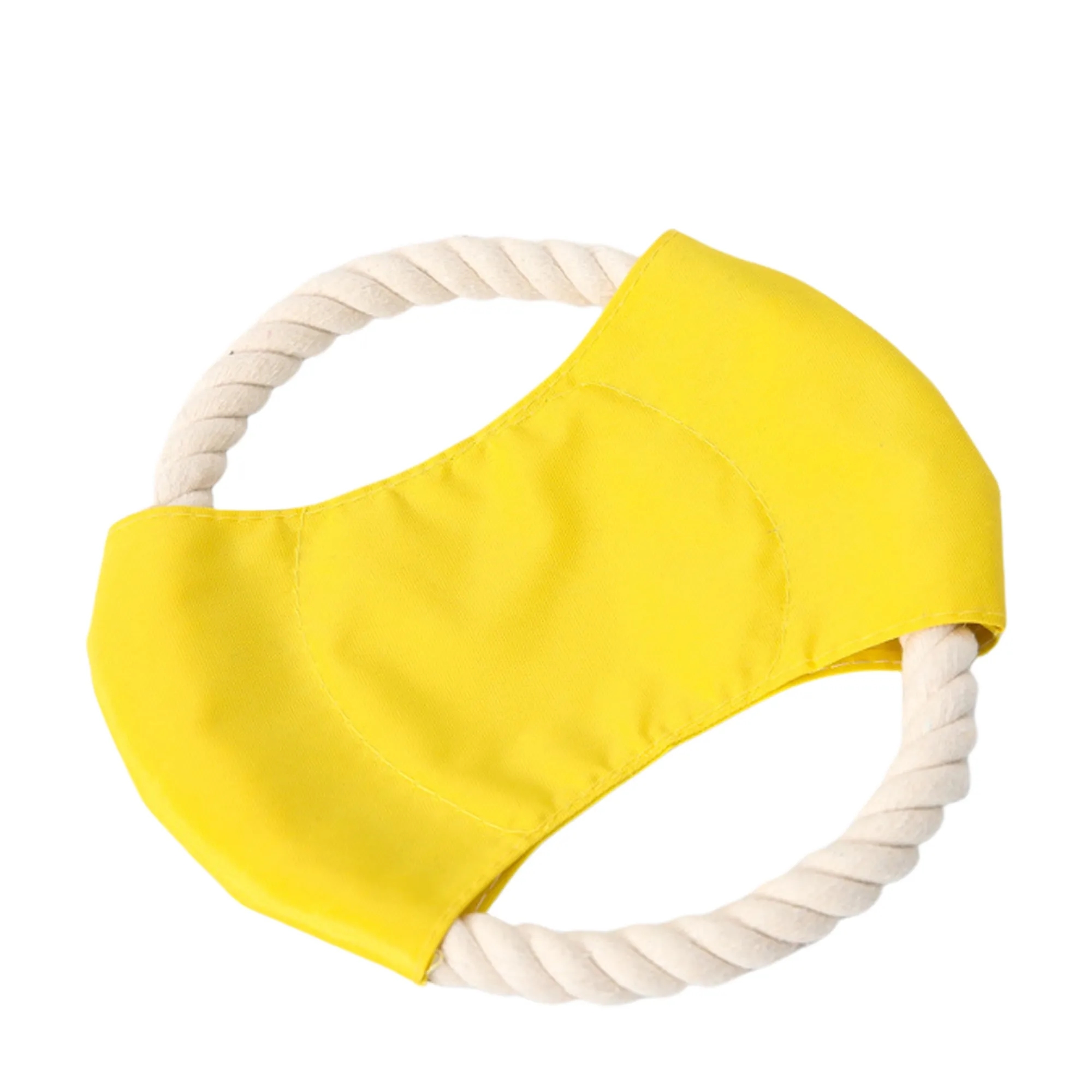 MOQ 100PCS Flying Disc Pet Dog Rope Toys Training Puppy Chew 5