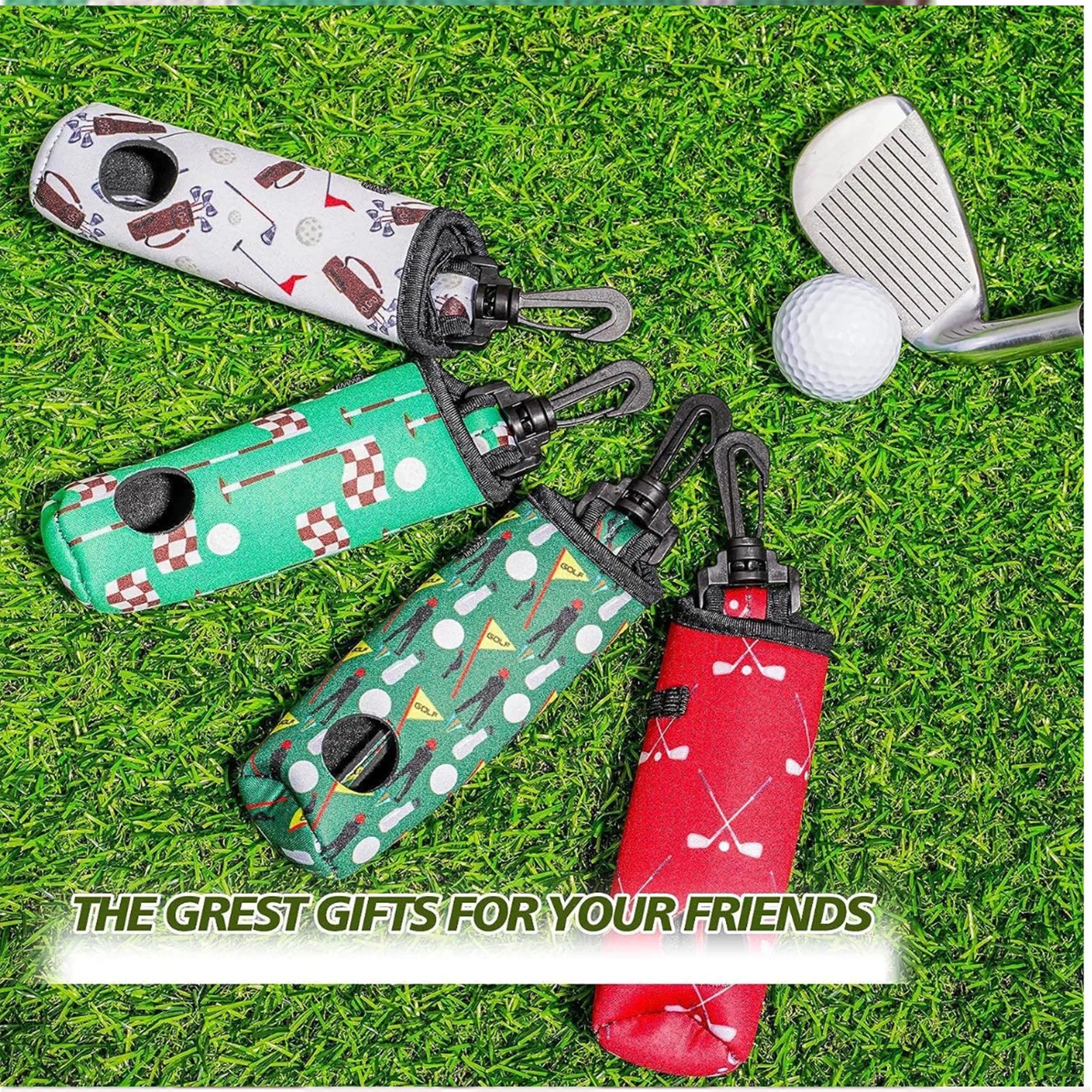 Premium Neoprene Golf Ball Pouch 22