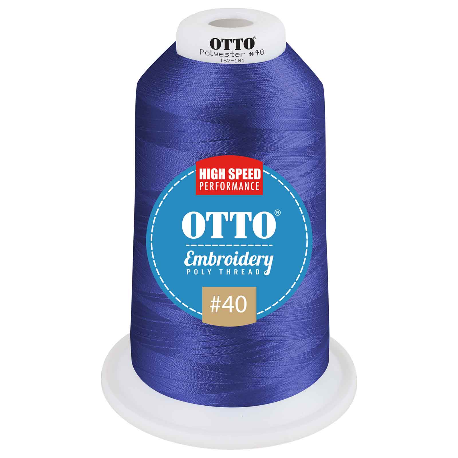 OTTO Embroidery Poly Thread #40 5,500 yd. King Cone 134
