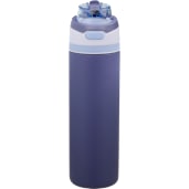 Elvin 28oz Recycled Stainless Flip Straw Bottle, custom water bottle with logo imprint 221