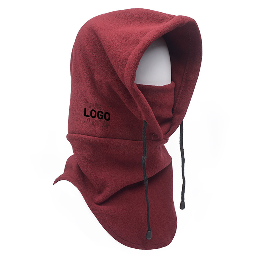 Multifunctional double layer polar fleece scarf mask 4