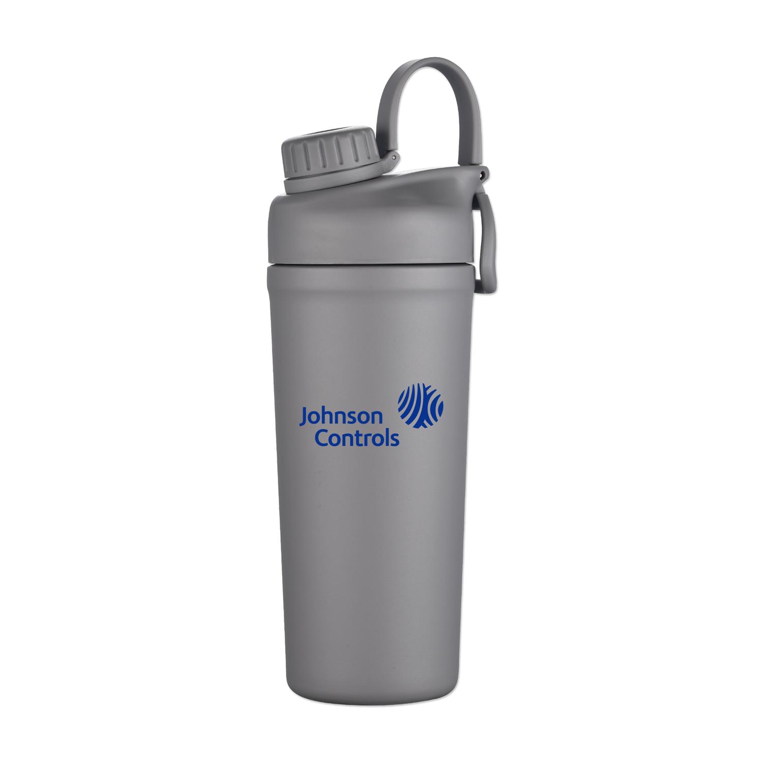 26 Oz. Double Wall Stainless Steel Vacuum Ice Shaker, custom water bottle with logo imprint 3