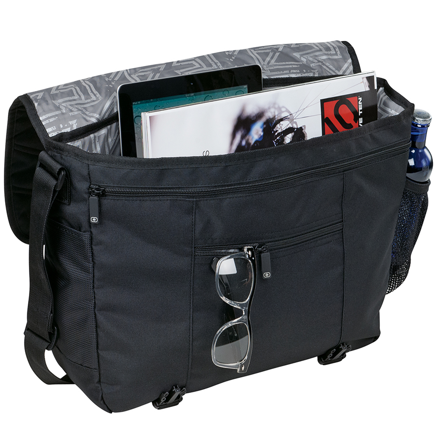 OGIO® Messenger Bag With Padded Laptop Pocket 2