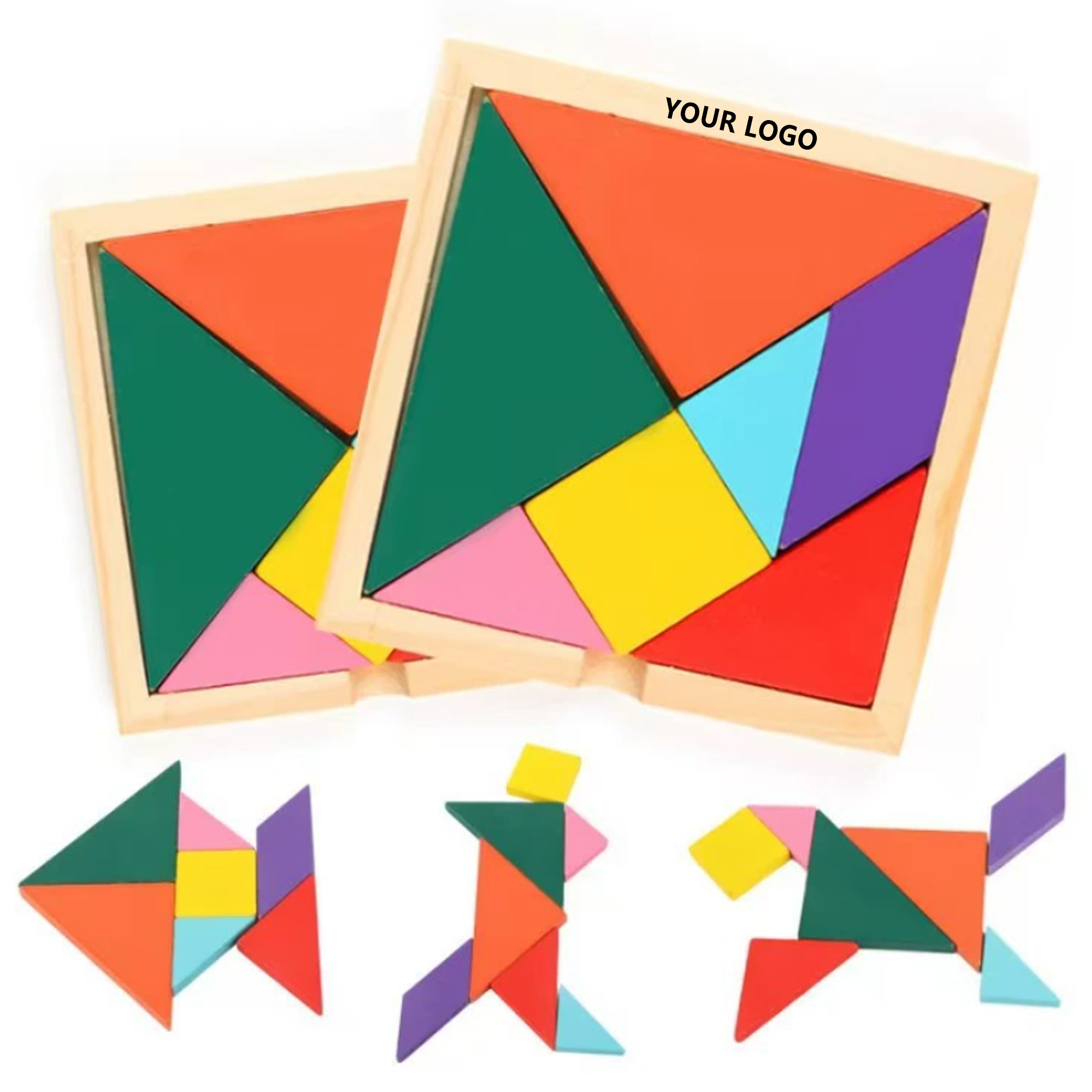 Wooden Tangram Toys 2
