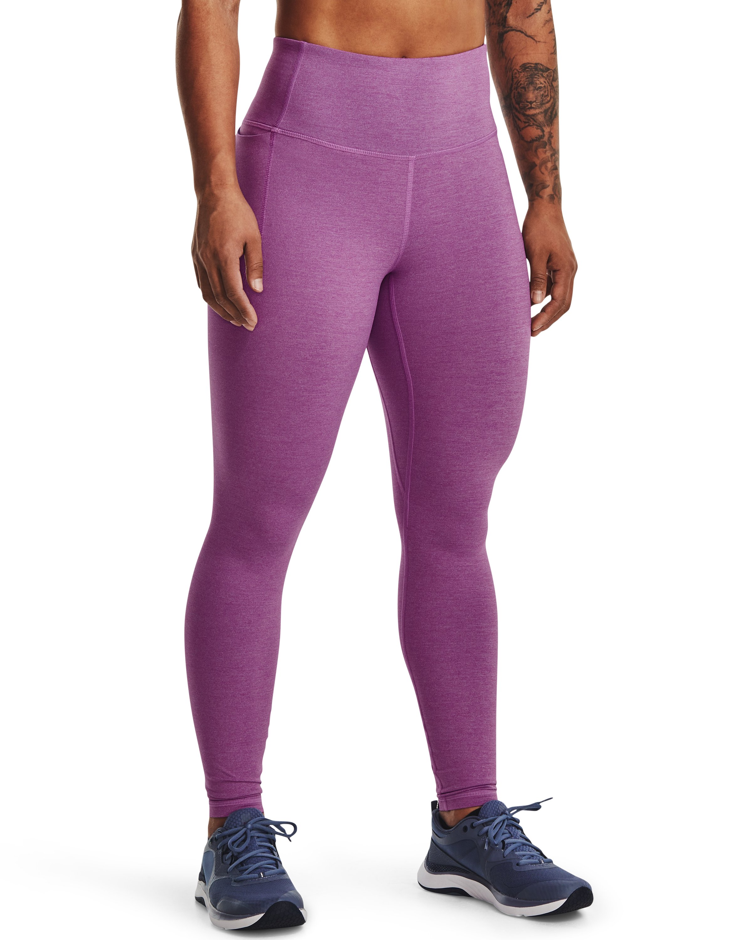 UA Meridian Heather Women's Full-Length Leggings 3