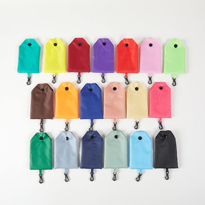 Foldable Reusable Grocery Shopping Tote Bag Fits in Pocket 2