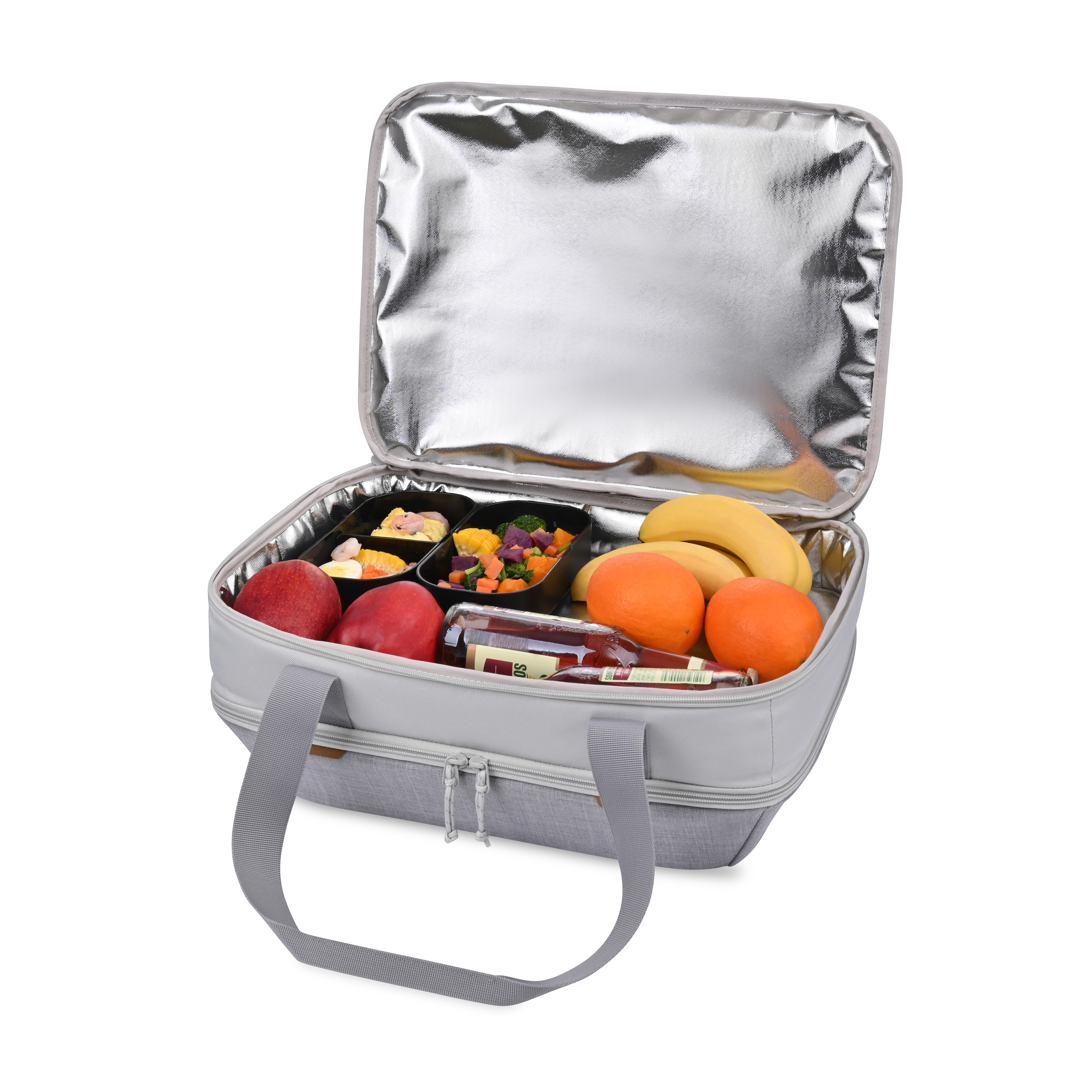 Parkview Recycled rPET Insulated Dual Food Carrier 15