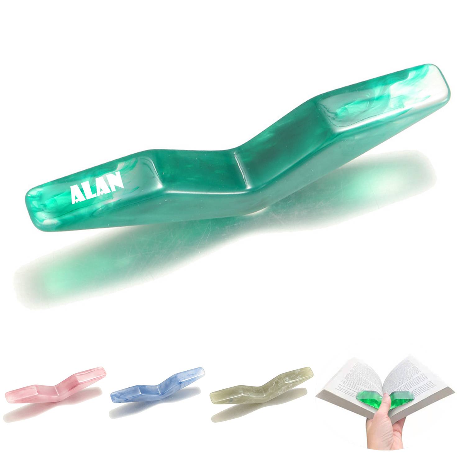 Resin Thumb Book Support 6