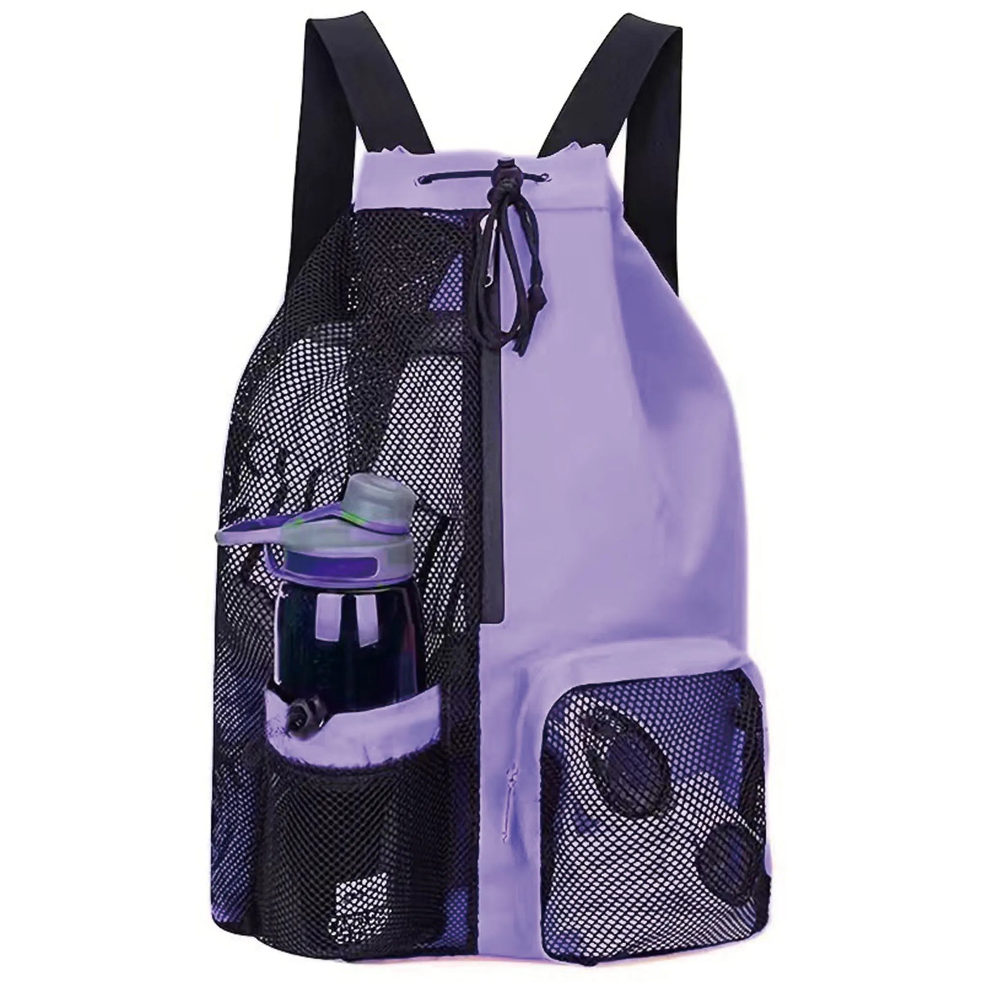 Breathable Mesh Drawstring Quick-Dry Backpack 8