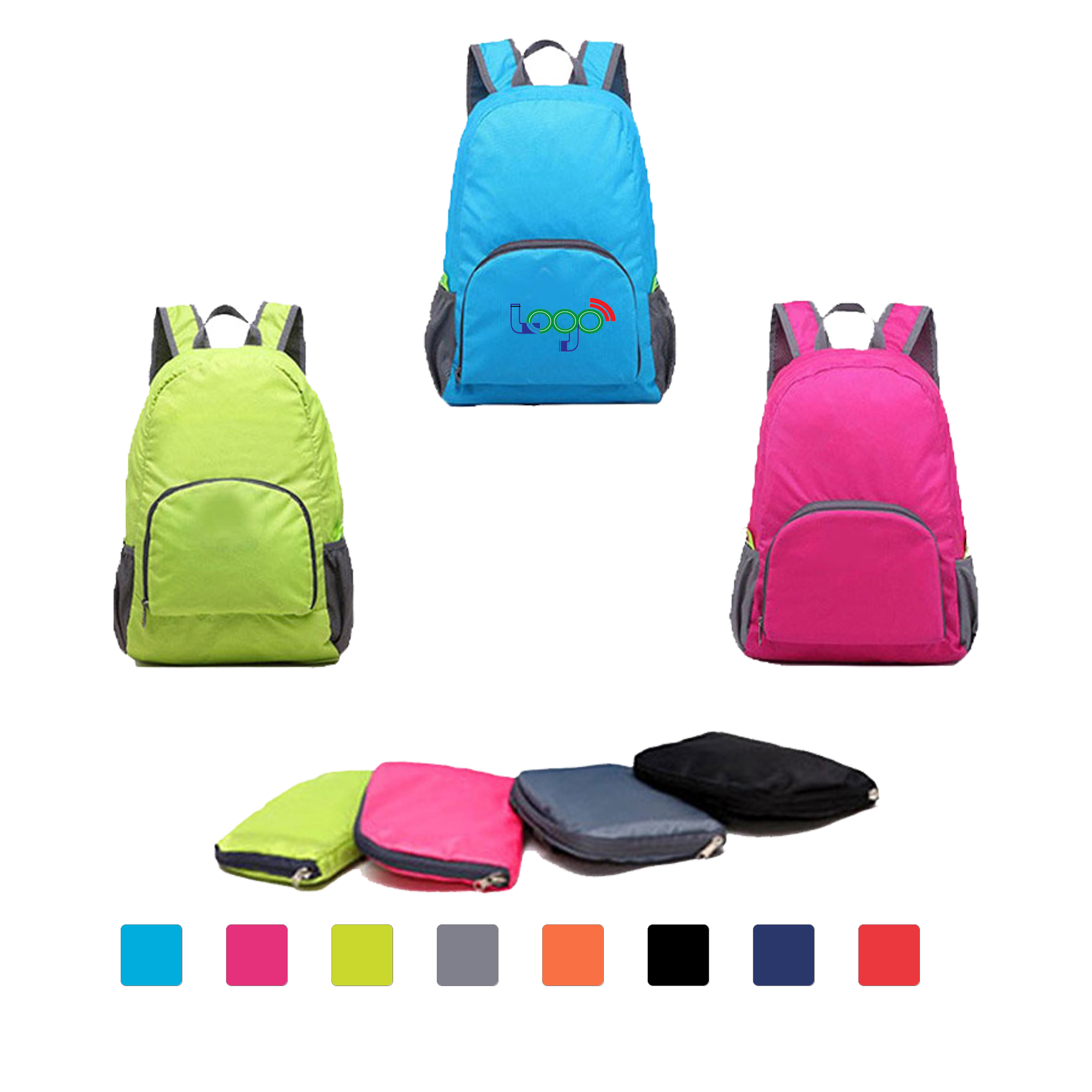 Custom Foldable Travel Backpack 2
