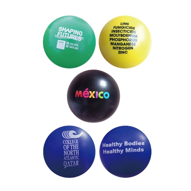 Round Custom Stress Ball Stress Reliever 1