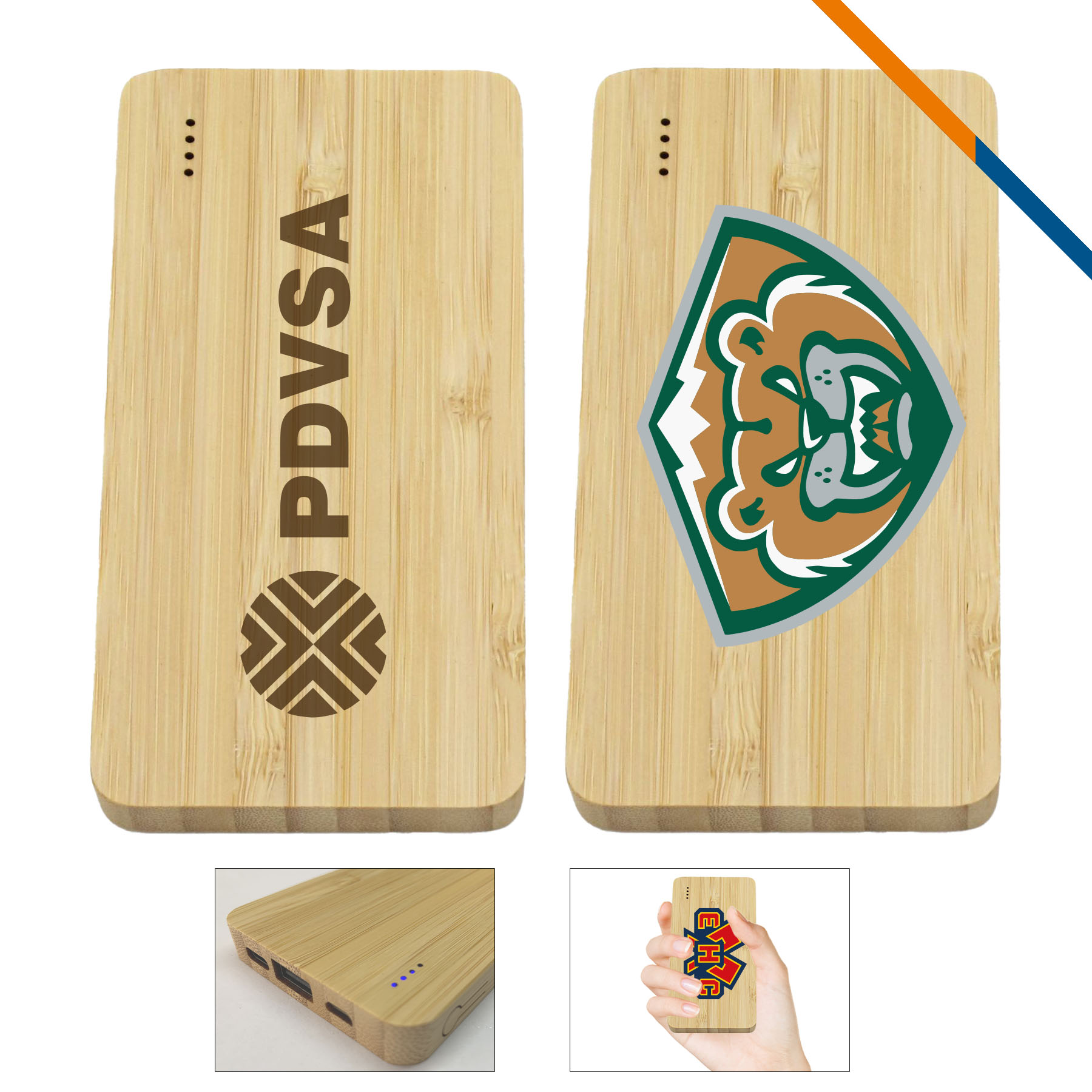 Litia Wooden Power Bank 8