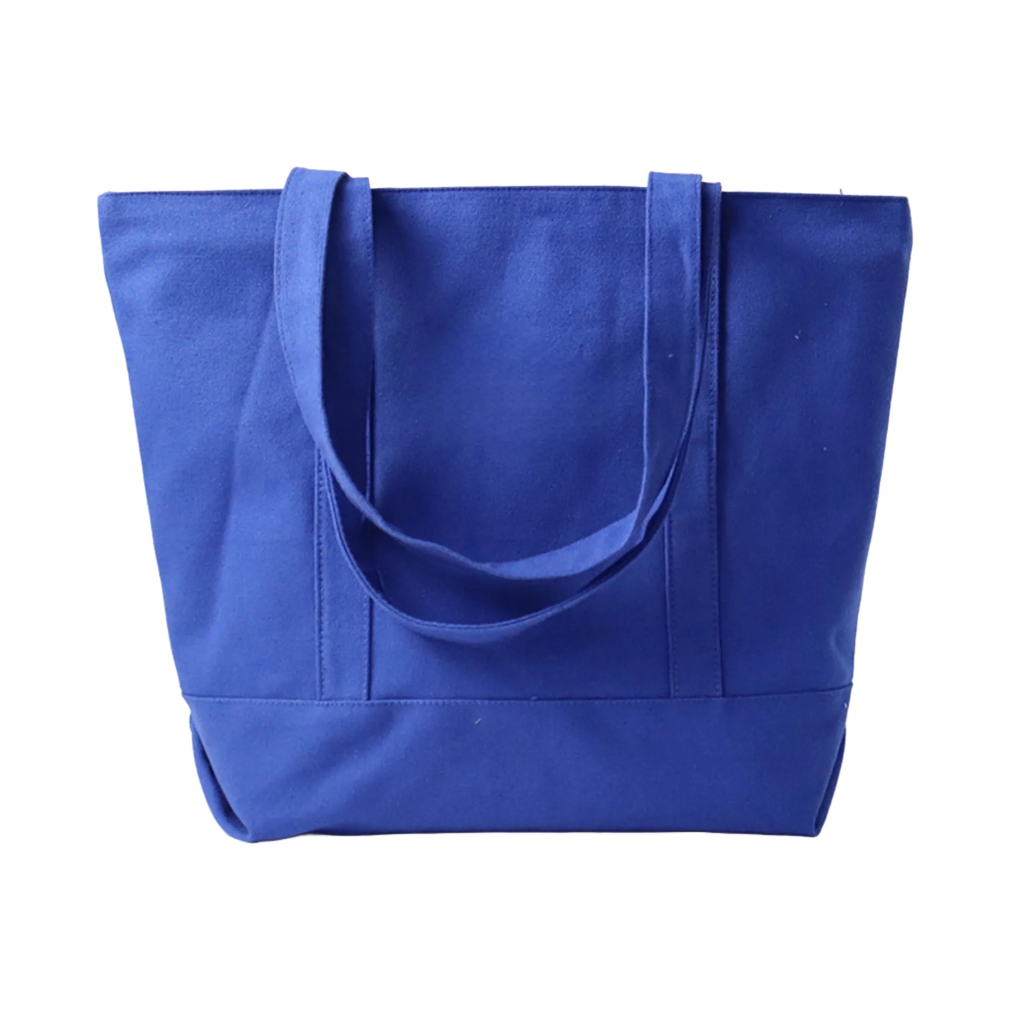 Large Capacity Travel Canvas Tote With Zipper And Inner Lini 3
