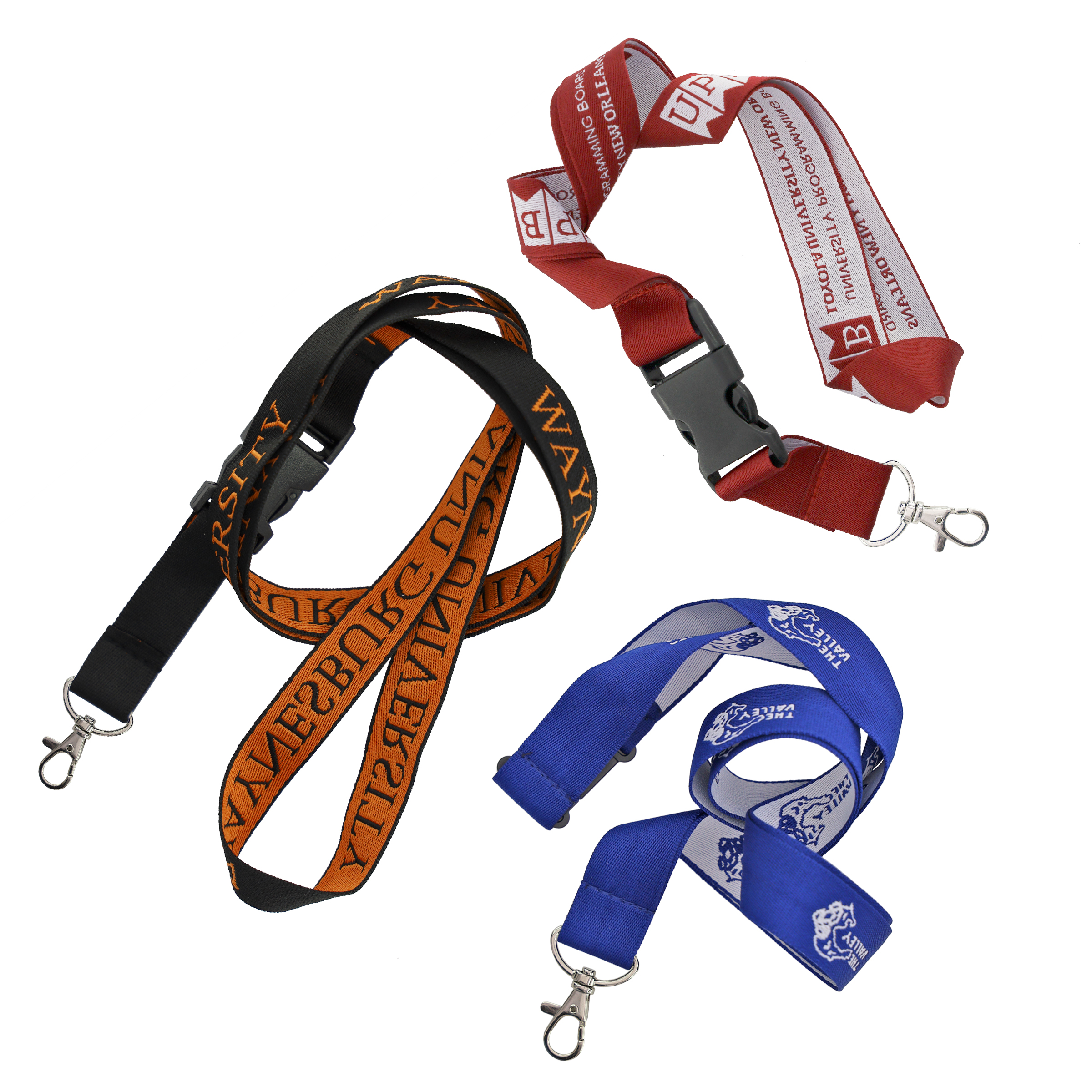 5/8" Lanyards - Woven Imprint 2