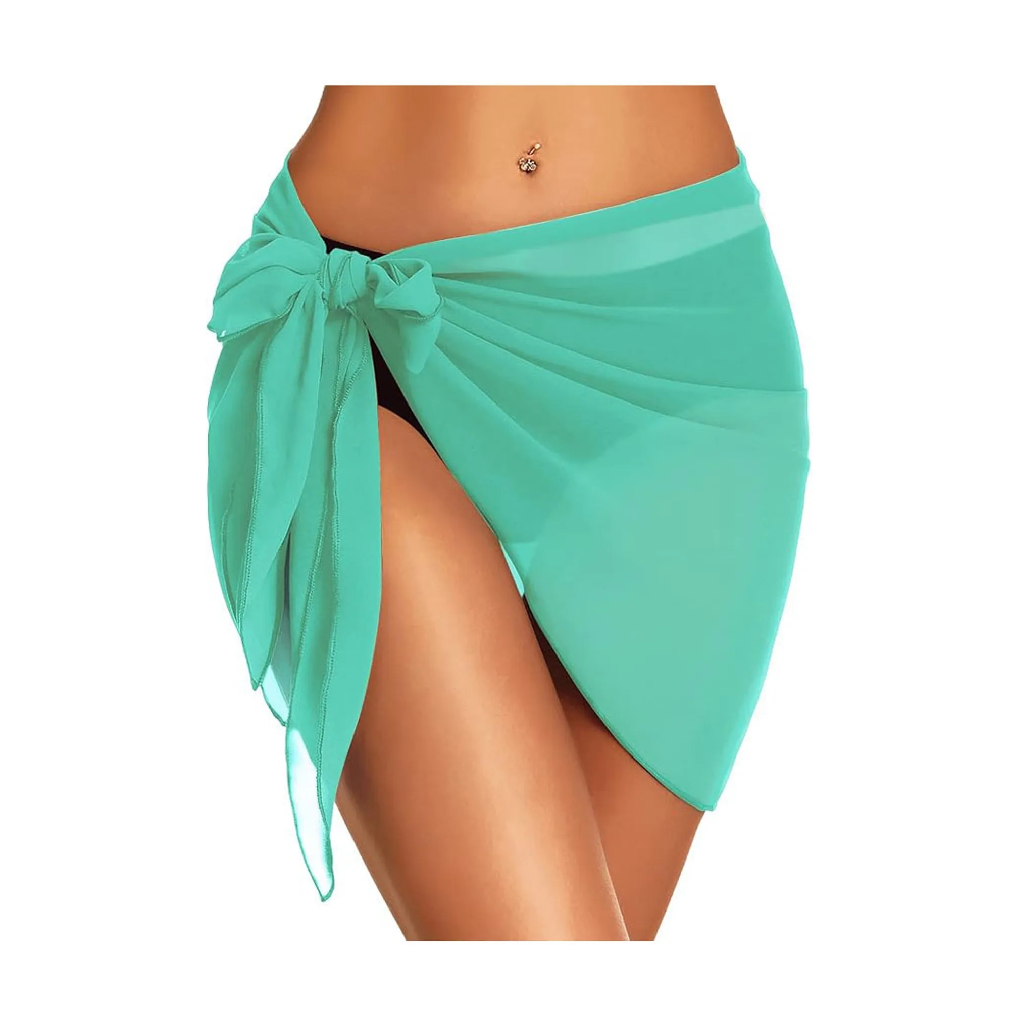 Womens Beach Bikini Wraps Short Sarongs 4