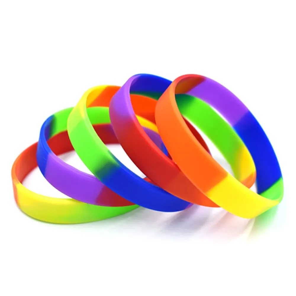 Pride Wristbands Lgbt Silicone Bracelets 1