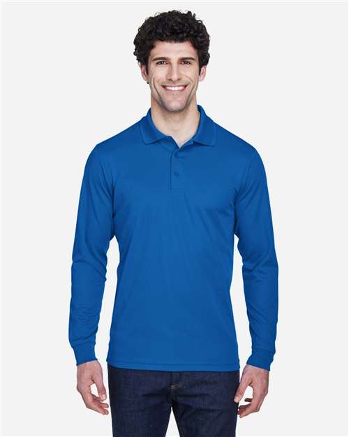 Men's Pinnacle Performance Long Sleeve Piqué Polo - 88192 41