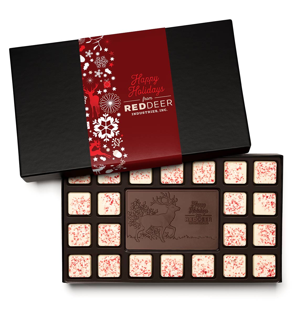 45-Piece Chocolate Ensemble Gift Set with Luxury Custom Packaging 2