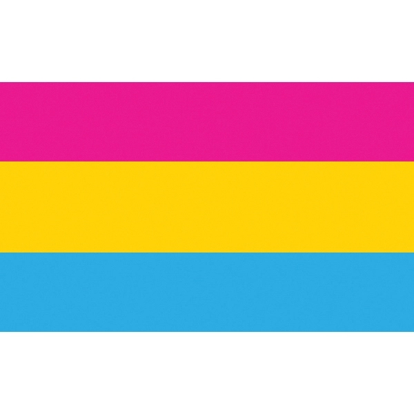 Pansexual Premium Car Flag 2