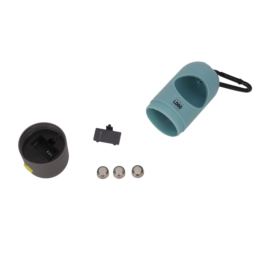 Dog Poop Bags Holder with LED Flashlight 6