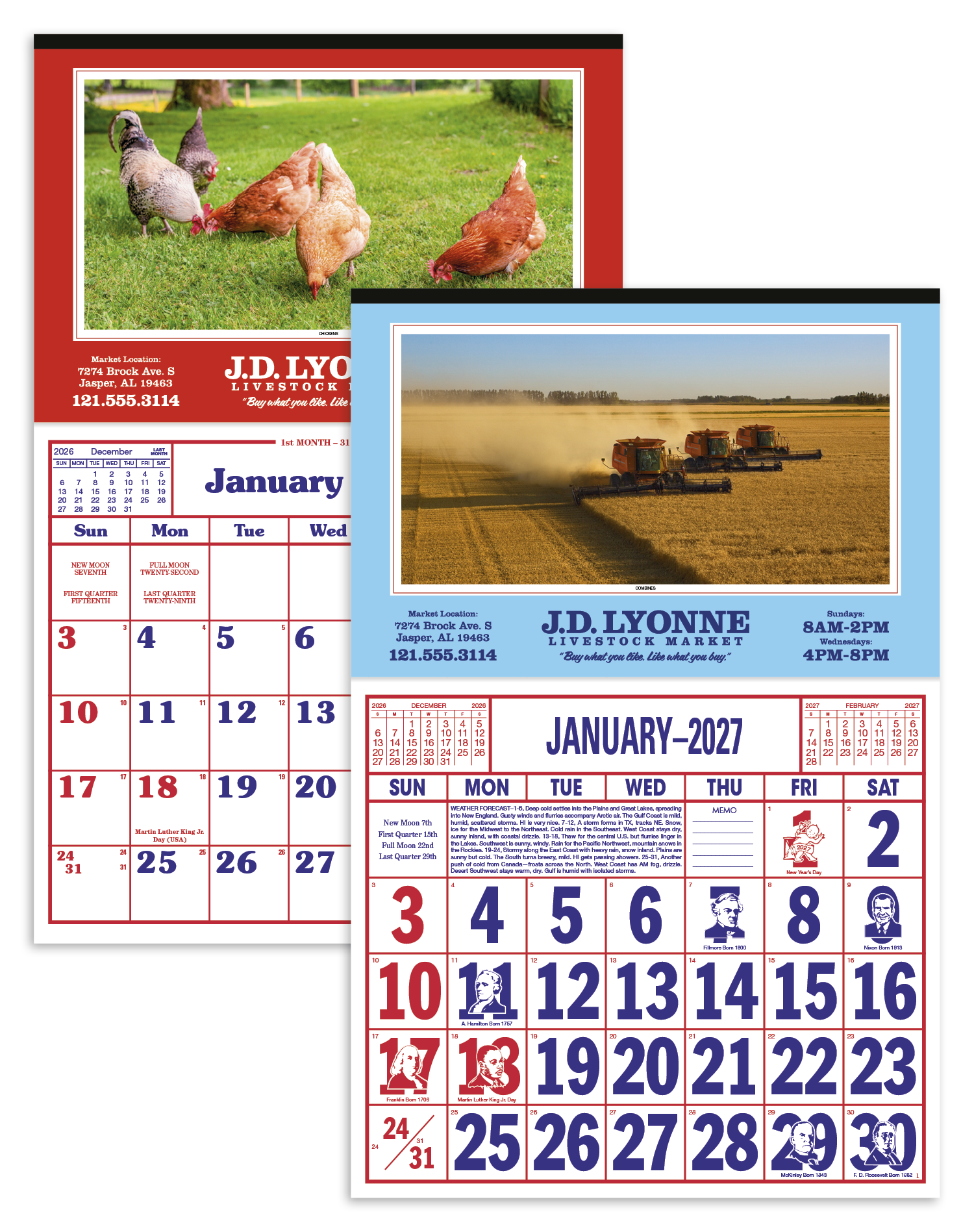 Skinner & Kennedy® Large Everyday Farm Memo 88