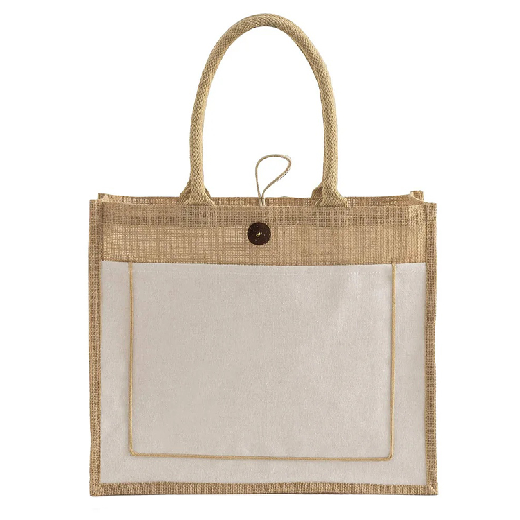 Mill Valley Jute Tote Bag 2