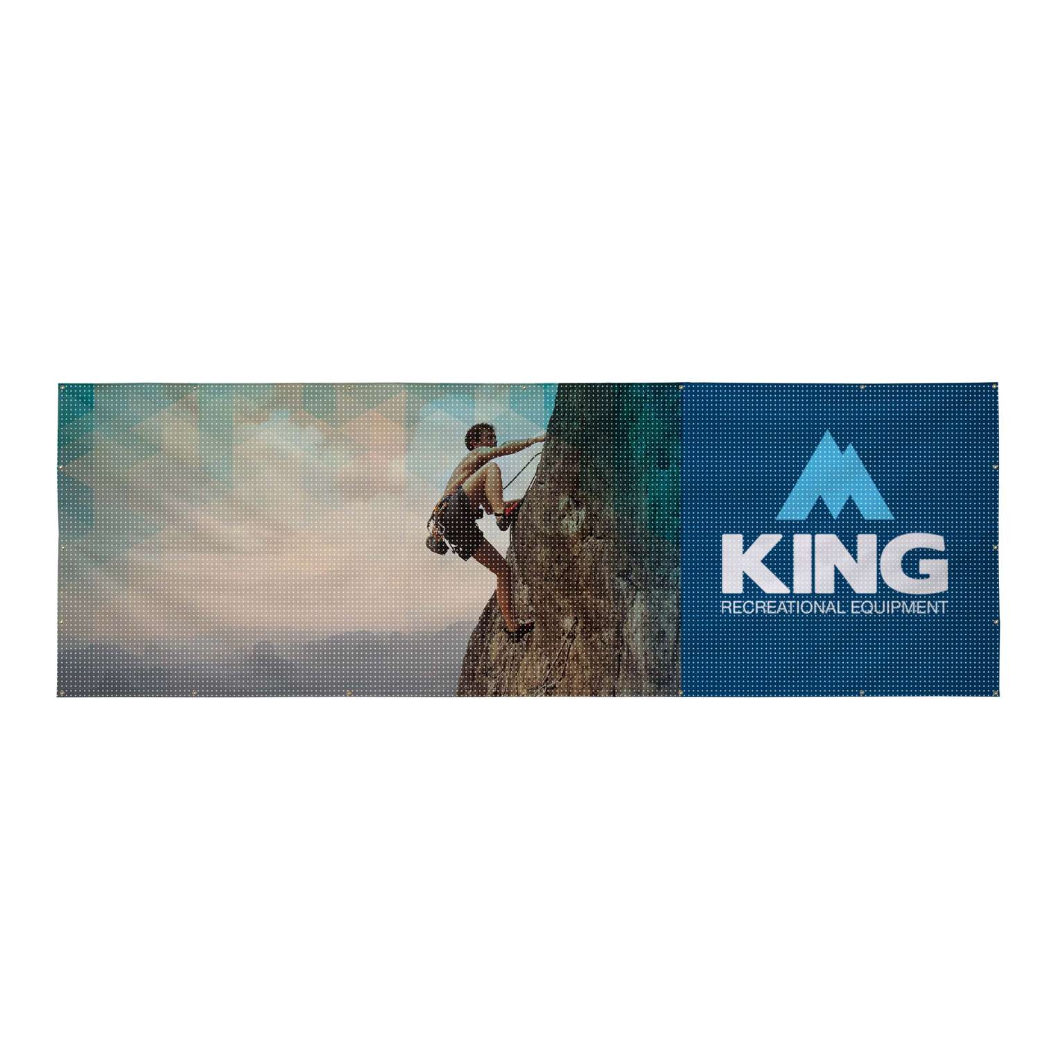 60" x 15' Fence Mesh Fabric Banner