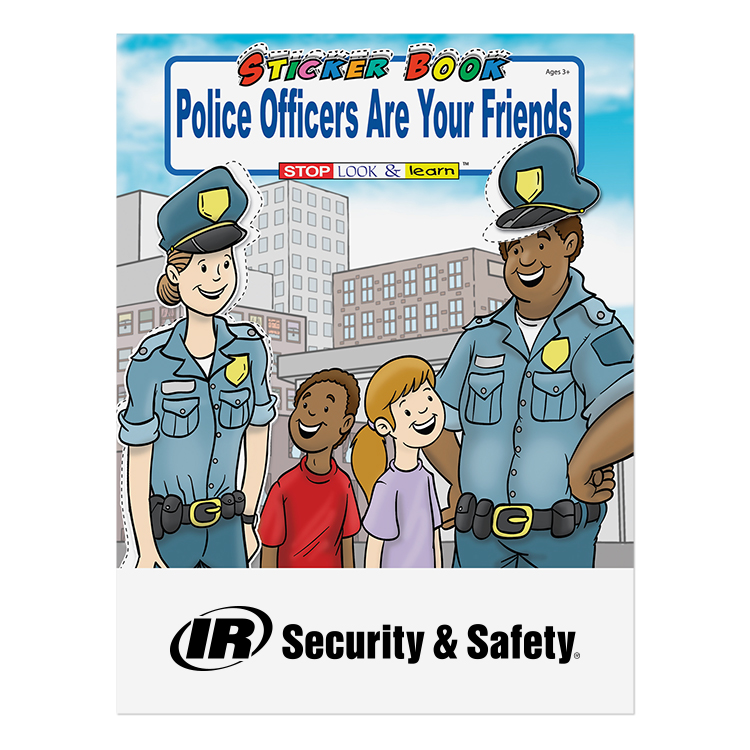 Police Officers Are Your Friends Stickers Book