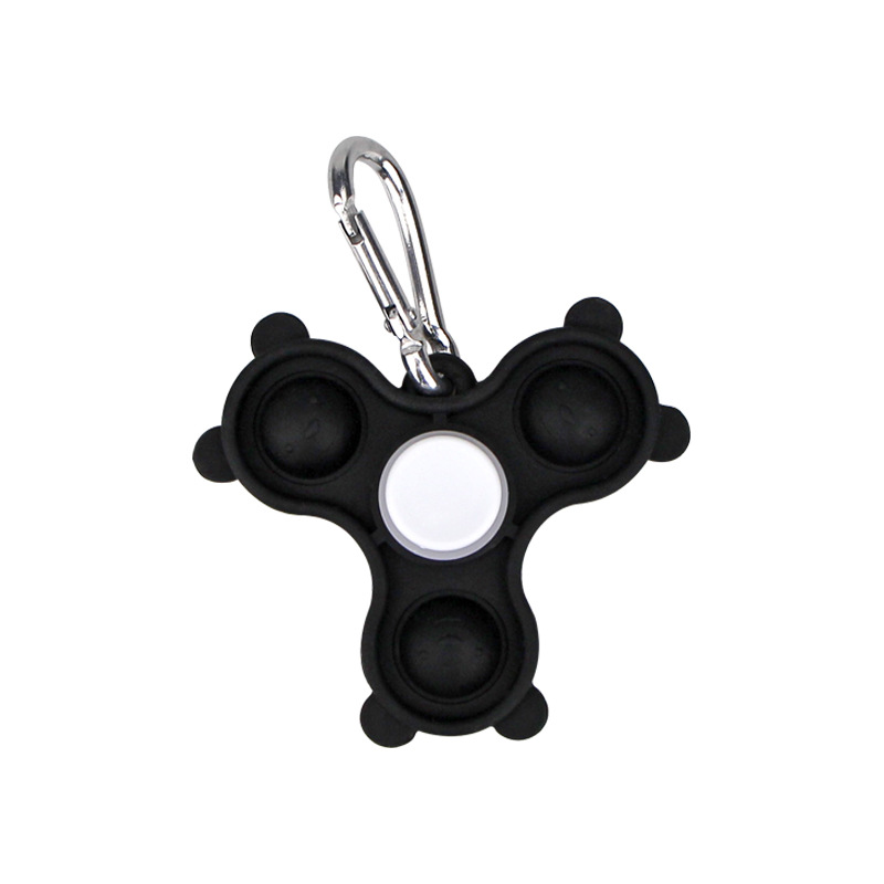 Popper Fidget Finger Spinner keychain 9