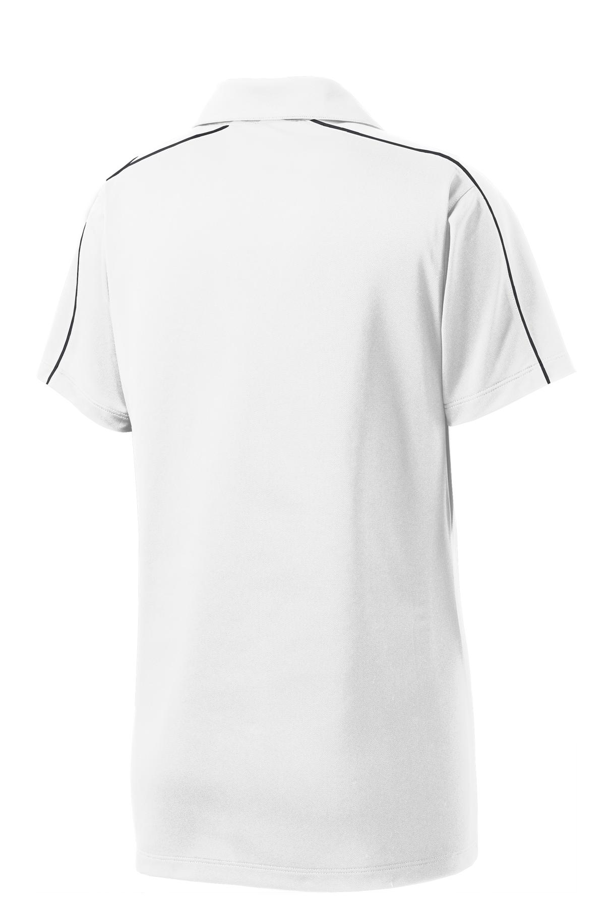 Sport-Tek Women's Micropique Sport-Wick Piped Polo. LST653 38
