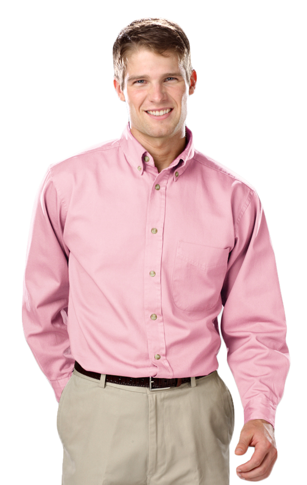 Men's L/S 100% cotton twill Shirt 49