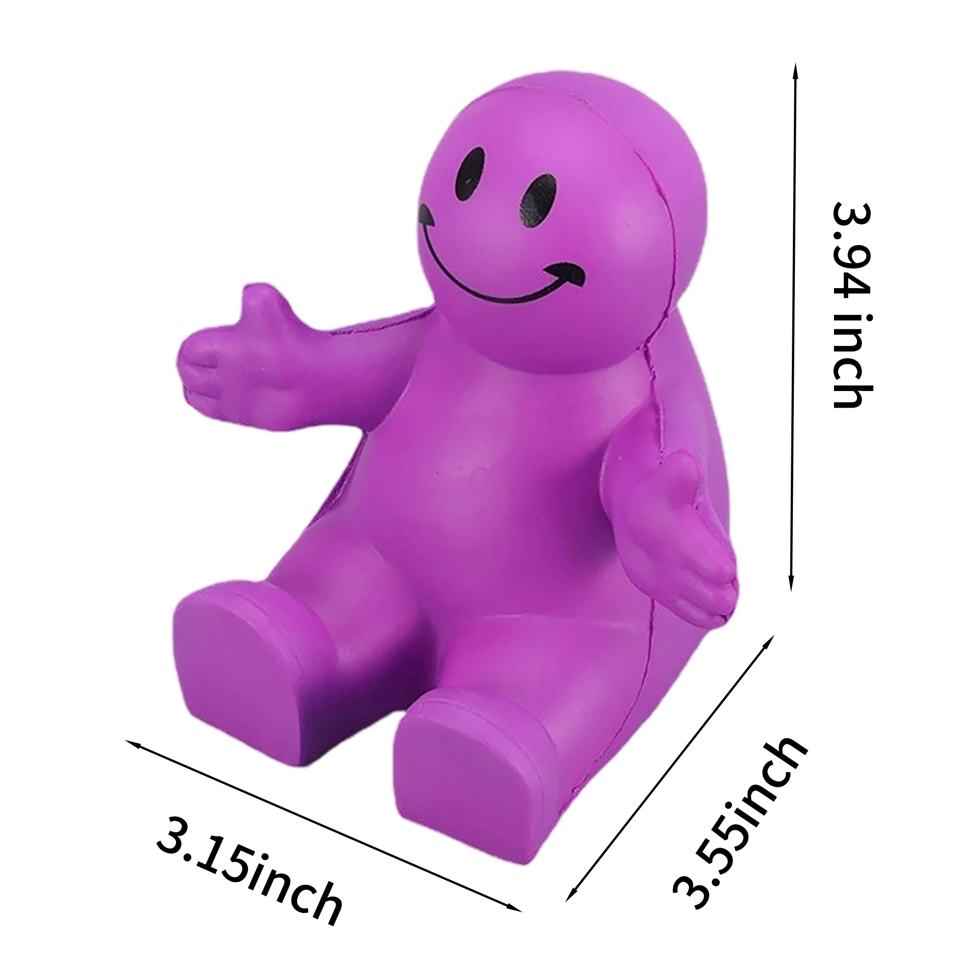Foam Smiley Face Phone Holder 7