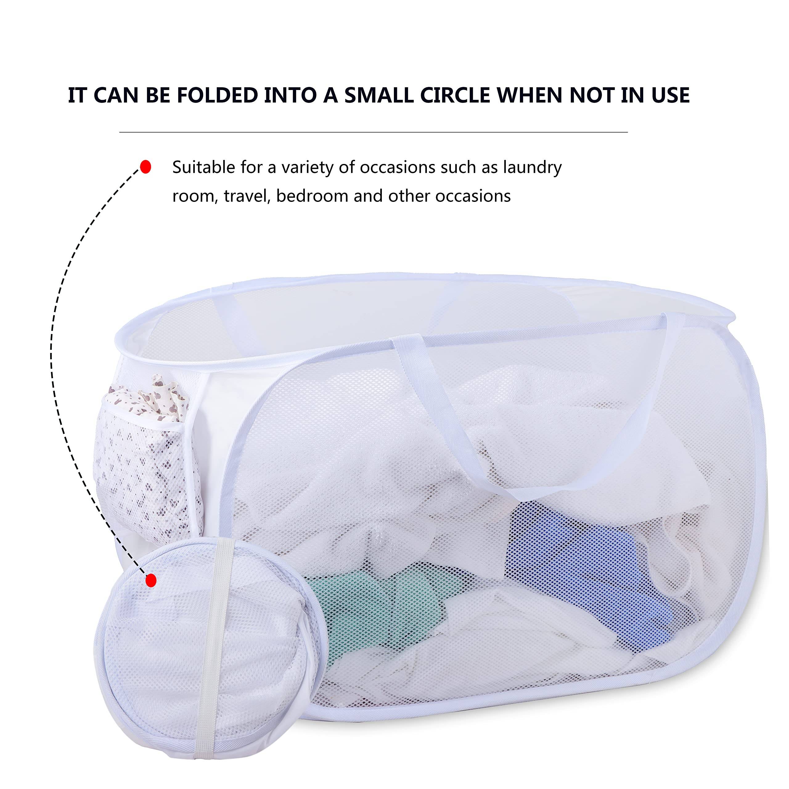 Foldable Bathroom Storage Basket - Home Laundry Hamper 2