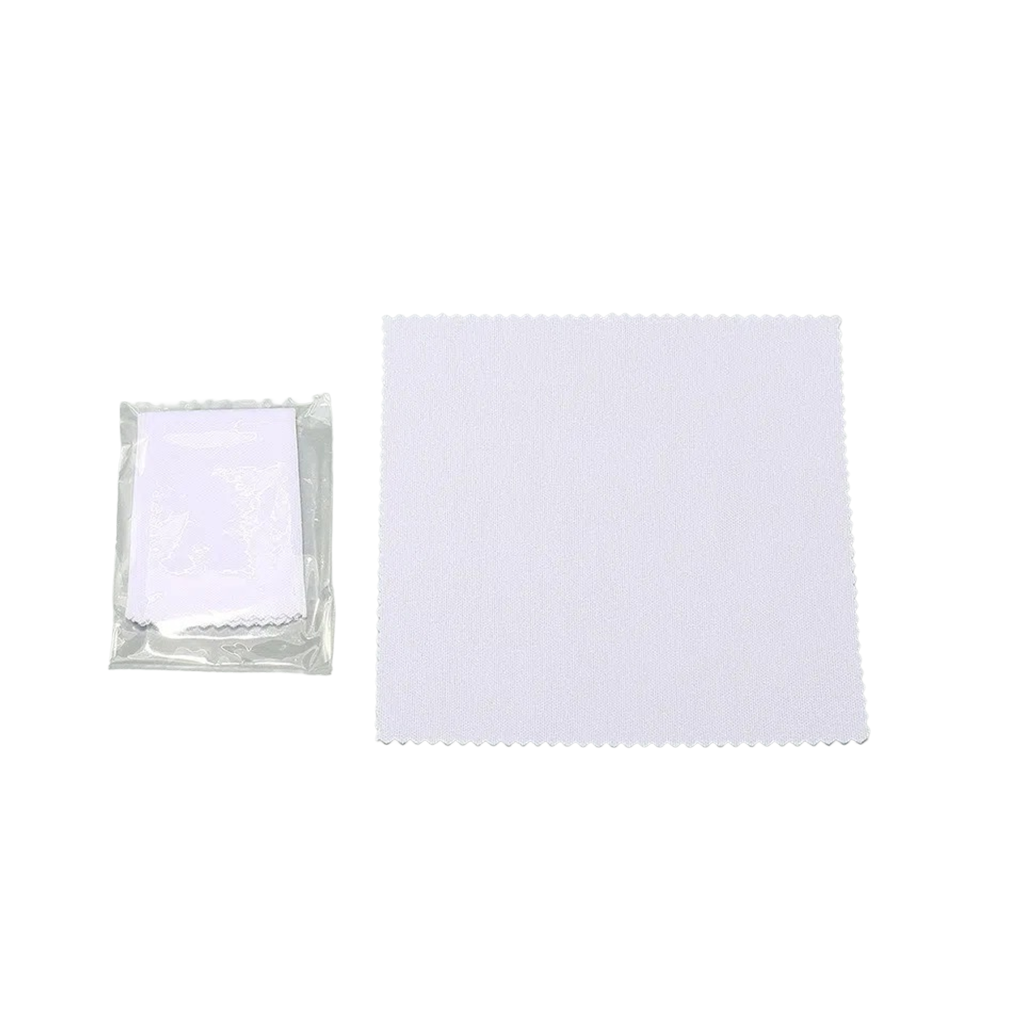 Microfiber Lens Cleaning Cloth With PVC Case 5.9" x 5.9" 8