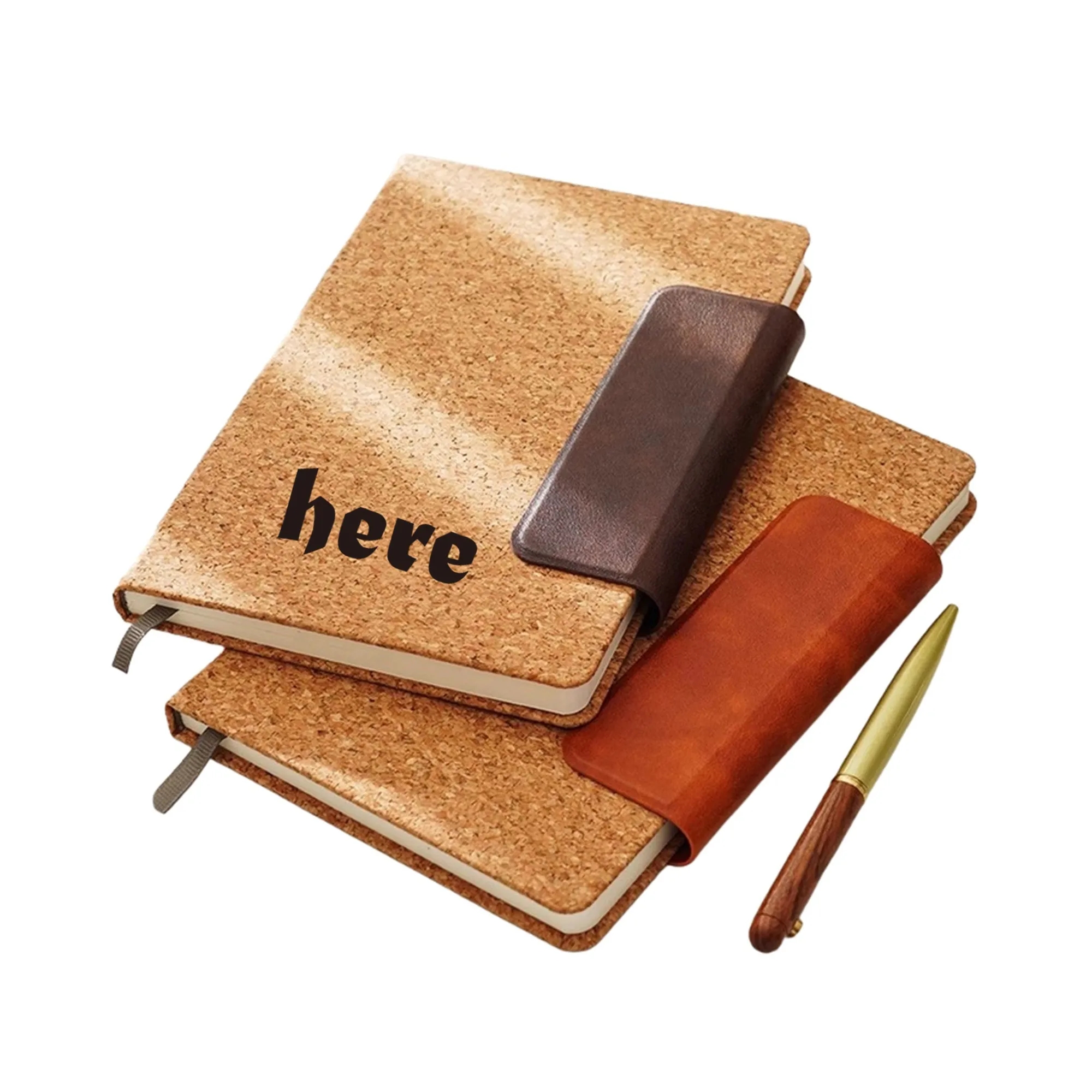 Eco Wood A5 Notebook Cork Unique