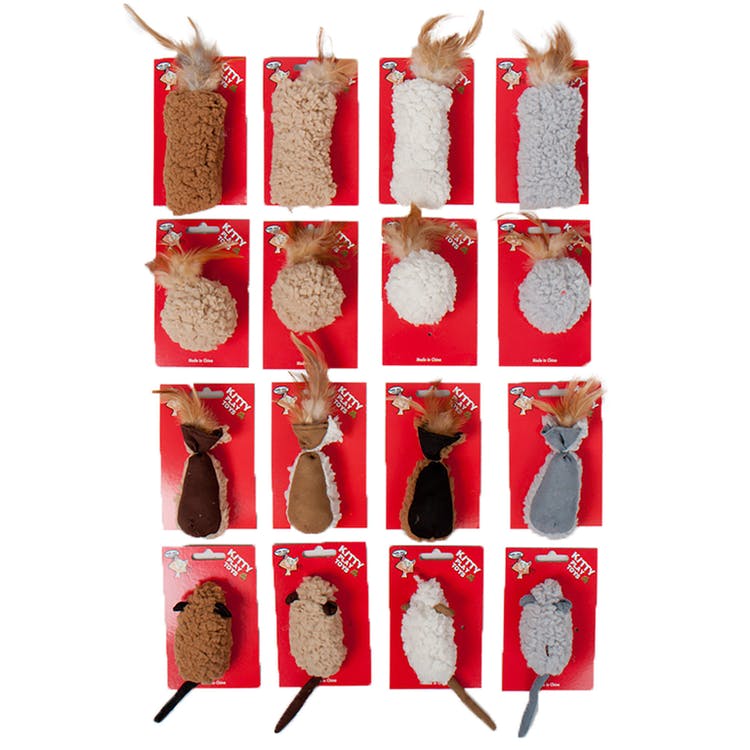 Kitty Play Toys - Contains Catnip 1