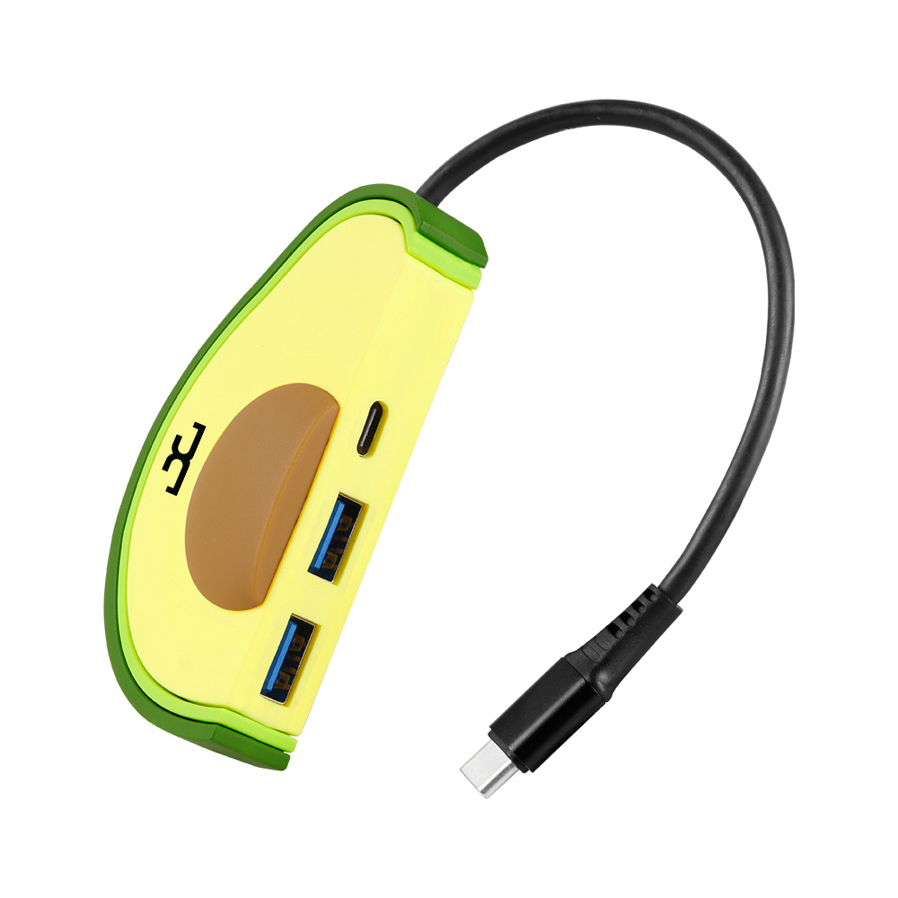 Custom Shaped PVC USB Hub - USB-A with Optional Type-C Upgrade 2