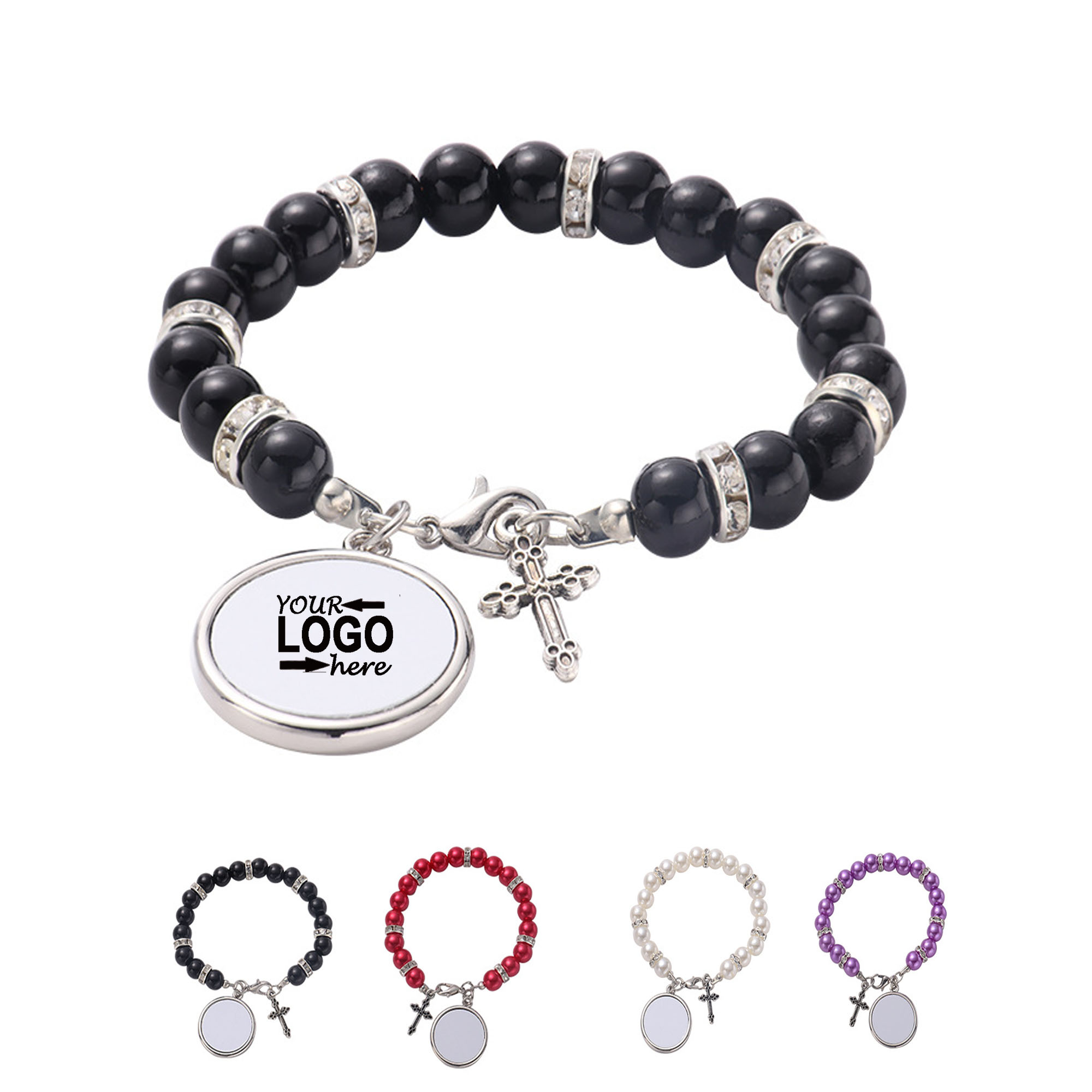MOQ50 Charm Bracelets for Lovers 3