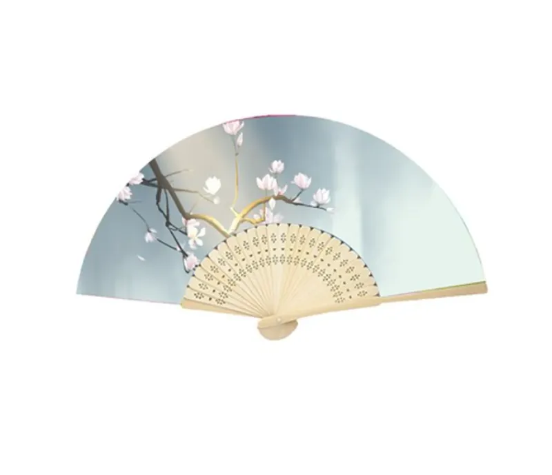Custom Bamboo Folding Hand Fan 7