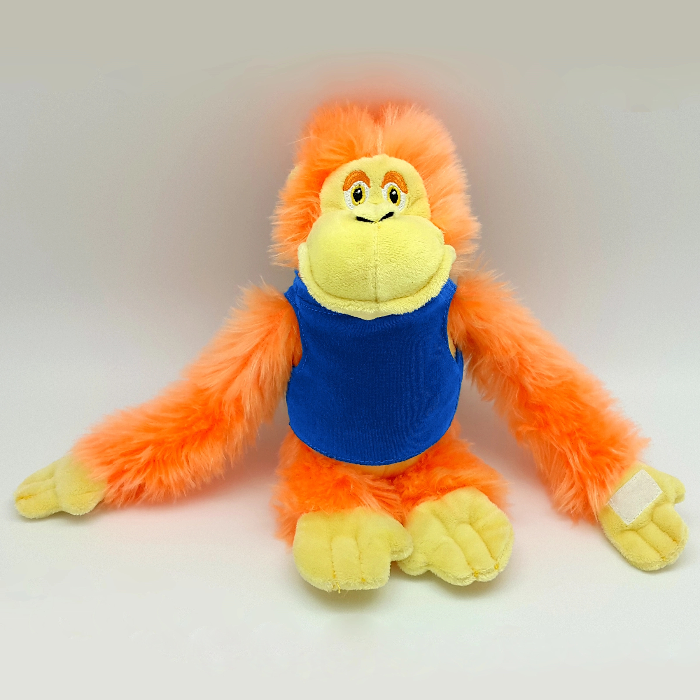 11" Bright Color Orange Gorilla 12