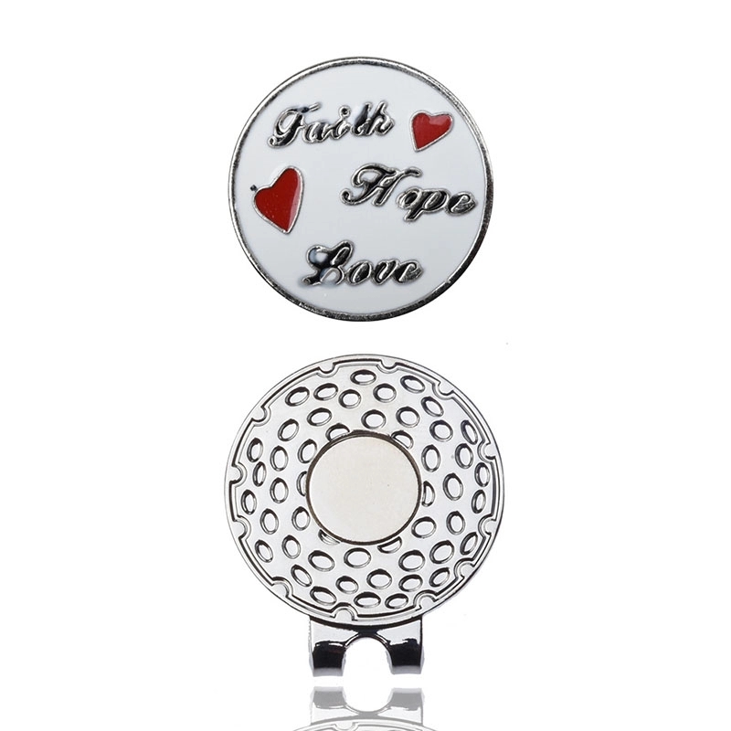 Golf Hat Clip With Full Color Ball Marker 2