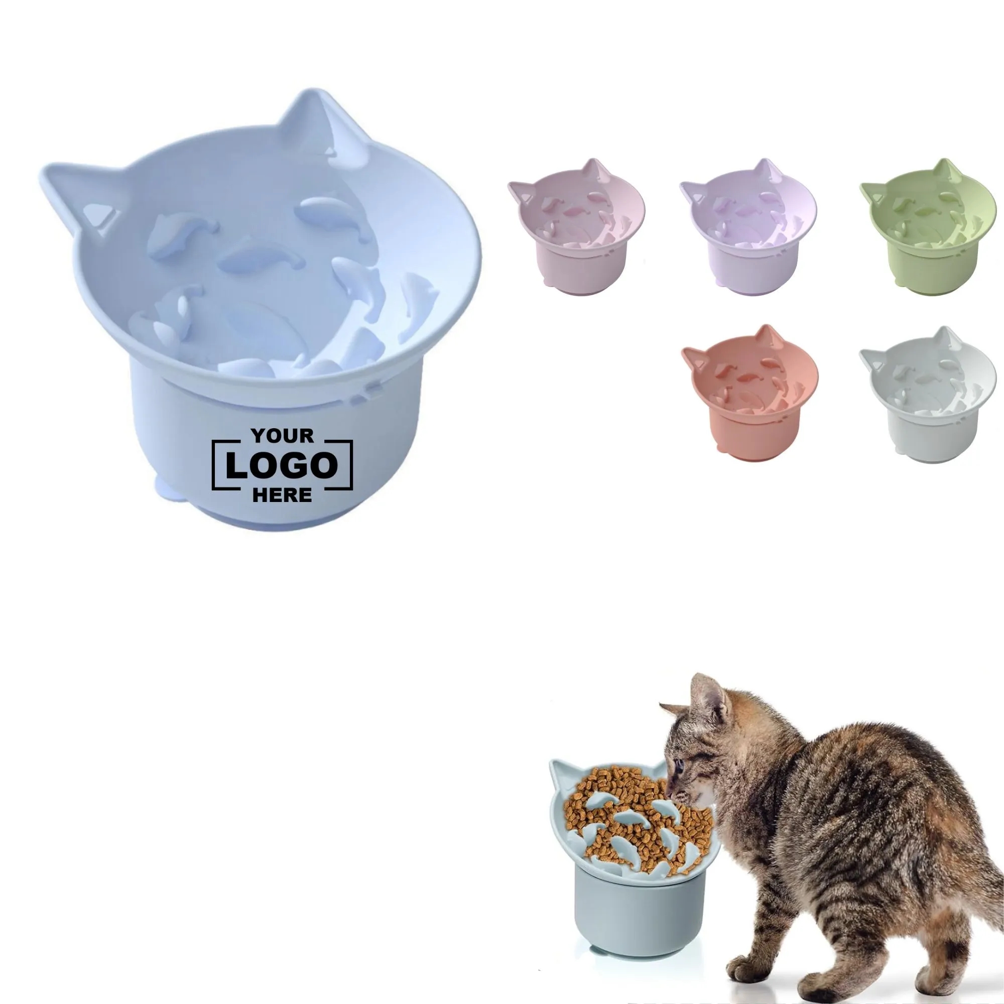Silicone Pet Slow Food Bowl 3