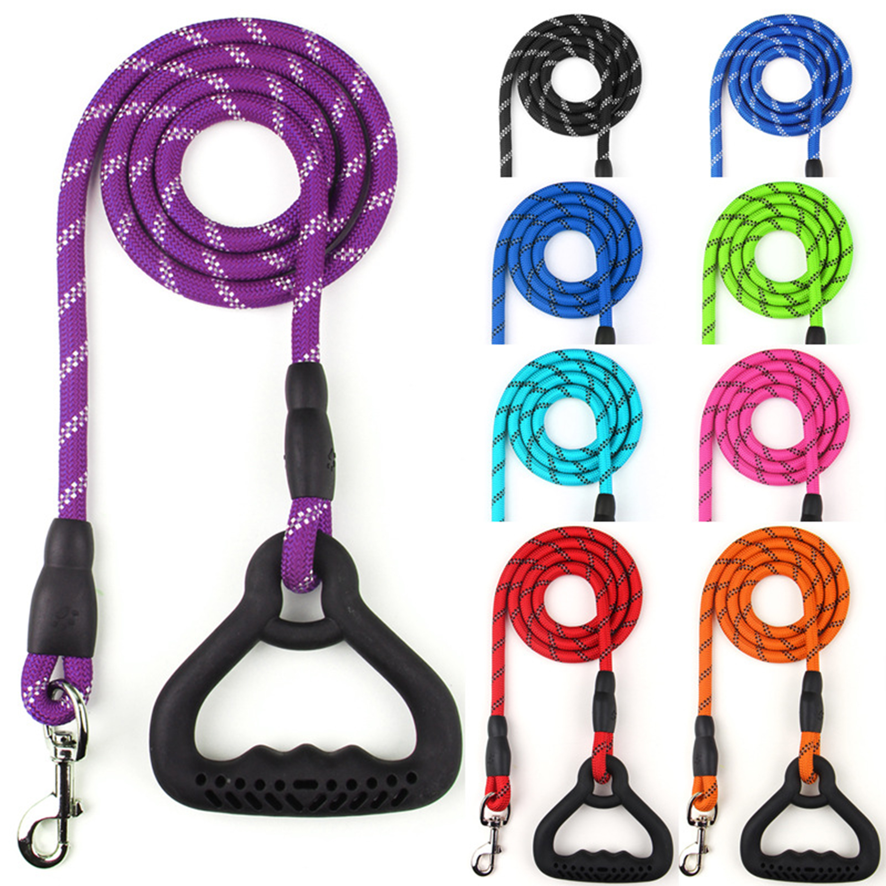 Pet Dog Leash with reflective 3