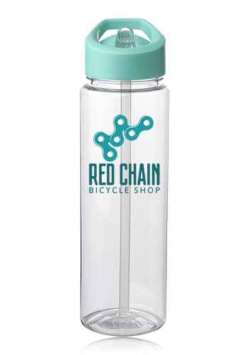 24 oz. Borneo Plastic Water Bottles with Carrying Handle 19