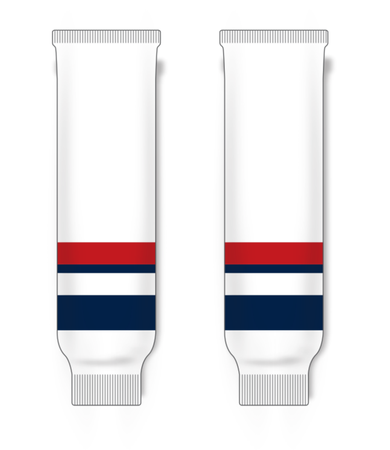Knitted Striped Hockey Socks HS630-G229 3