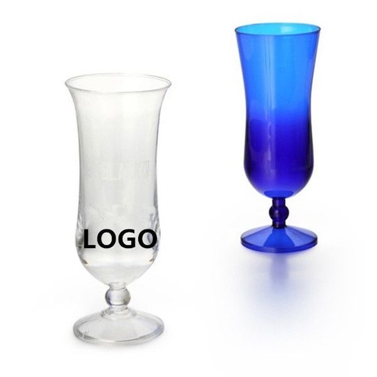Cocktail Glass - Tall Hurricane Plastic Party Cup 2