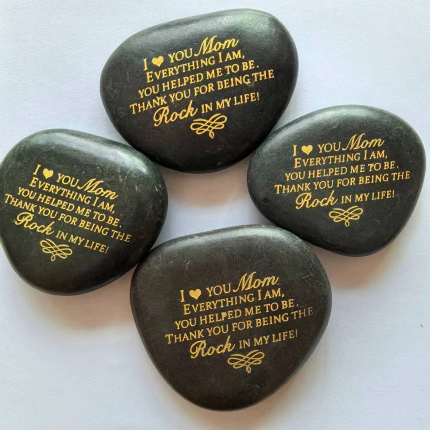 Anniversary Custom Engraved Rock Gifts 4